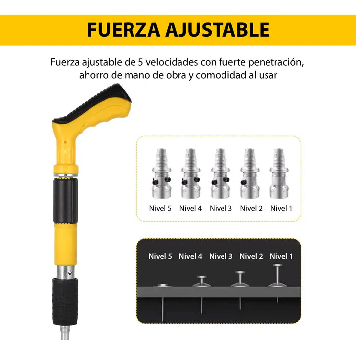 PISTOLA DE CLAVOS ¡Poder en tus manos! 💥💥💥